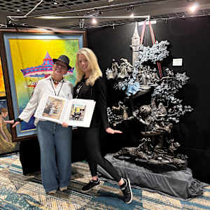 MASTER ARTIST AND SCULPTOR JACINTHE LACROIX. EXHIBITIONS HIGHLIGHTS:EPCOT FESTIVAL OF THE ARTS,  DISNEY VIP FINE ART SHOW EVENTS AND PREMIER GALLERIES by JACINTHE LACROIX. MASTER SCULPTOR AND ARTIST, Image 12.