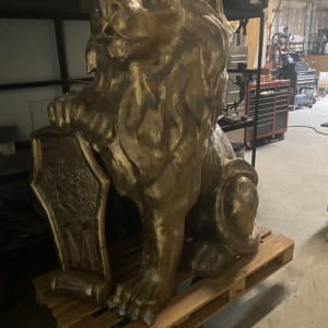 Lion Right side by Jacinthe Lacroix 