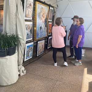 MASTER ARTIST AND SCULPTOR JACINTHE LACROIX. EXHIBITIONS HIGHLIGHTS:EPCOT FESTIVAL OF THE ARTS,  DISNEY VIP FINE ART SHOW EVENTS AND PREMIER GALLERIES by JACINTHE LACROIX. MASTER SCULPTOR AND ARTIST, Image 23.