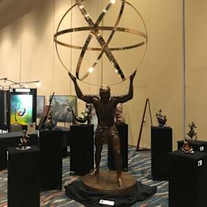 MASTER ARTIST AND SCULPTOR JACINTHE LACROIX. EXHIBITIONS HIGHLIGHTS:EPCOT FESTIVAL OF THE ARTS,  DISNEY VIP FINE ART SHOW EVENTS AND PREMIER GALLERIES by JACINTHE LACROIX. MASTER SCULPTOR AND ARTIST, Image 4.