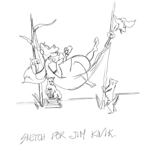 HAMMOCK HAVEN by JACINTHE LACROIX. MASTER SCULPTOR AND ARTIST, Image 2.
