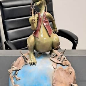 Globe trotter Travelling Dragon by Jacinthe Lacroix 