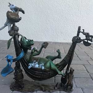 HAMMOCK HAVEN by JACINTHE LACROIX. MASTER SCULPTOR AND ARTIST, Image 6.