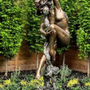 NATURE VS NURTURE LIFE SIZE AT LUIS SOTTIL GALERIA by JACINTHE LACROIX. MASTER SCULPTOR AND ARTIST, Image 4.