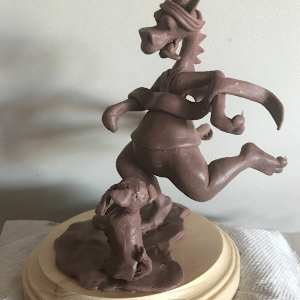 RUN BELL RUN.  , by JACINTHE LACROIX. MASTER SCULPTOR AND ARTIST 
