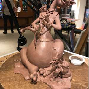 LOVE ME , LOVE ME NOT.  , by JACINTHE LACROIX. MASTER SCULPTOR AND ARTIST, Image 4.