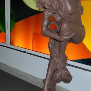 NATURE VS NURTURE LIFE SIZE AT LUIS SOTTIL GALERIA by JACINTHE LACROIX. MASTER SCULPTOR AND ARTIST, Image 8.