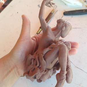 DANCING IN THE MOONLIGHT by JACINTHE LACROIX. MASTER SCULPTOR AND ARTIST, Image 3.