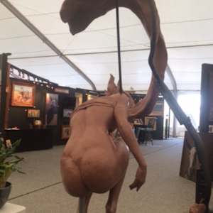JACINTHE LACROIX. MASTER ARTIST AND SCULPTOR. NEW COLLECTOR'S HOME IN CAREFREE ARIZONA OF  MUSIC MADE VISIBLE  BRONZE SCULPTURE by JACINTHE LACROIX. MASTER SCULPTOR AND ARTIST, Image 4.