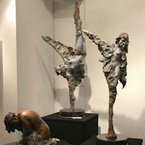WHISPER OF AN ANGEL by JACINTHE LACROIX. MASTER SCULPTOR AND ARTIST, Image 3.