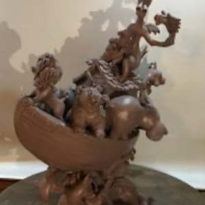 BLUEBELL'S ARK'S by JACINTHE LACROIX. MASTER SCULPTOR AND ARTIST, Image 3.