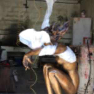JACINTHE LACROIX. MASTER ARTIST AND SCULPTOR. NEW COLLECTOR'S HOME IN CAREFREE ARIZONA OF  MUSIC MADE VISIBLE  BRONZE SCULPTURE by JACINTHE LACROIX. MASTER SCULPTOR AND ARTIST, Image 7.