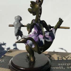 JACINTHE LACROIX. MASTER ARTIST AND SCULPTOR. NEW COLLECTOR AT THE VIP DISNEY FINE ART SHOW OF BELL by JACINTHE LACROIX. MASTER SCULPTOR AND ARTIST, Image 5.