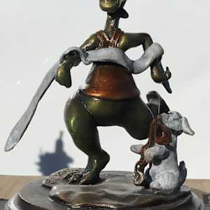 RUN BELL RUN.  , by JACINTHE LACROIX. MASTER SCULPTOR AND ARTIST, Image 2.