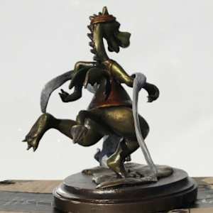 RUN BELL RUN.  , by JACINTHE LACROIX. MASTER SCULPTOR AND ARTIST, Image 3.
