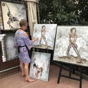 YOU'VE HAD MANY SOLO, GROUPE AND GALLERY EXHIBITIONS. HOW DO YOU FEEL ABOUT THOSE EXPERIENCES AND CREATING ARTS IN FRONT OF THE PUBLIC ? by JACINTHE LACROIX. MASTER SCULPTOR AND ARTIST, Image 9.