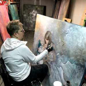 JACINTHE  IN STUDIO OR IN SHOW by JACINTHE LACROIX. MASTER SCULPTOR AND ARTIST, Image 7.