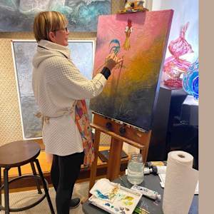 JACINTHE  IN STUDIO OR IN SHOW by JACINTHE LACROIX. MASTER SCULPTOR AND ARTIST, Image 15.