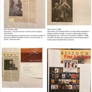YOUR ARTISTRY HAS BEEN CELEBRATED IN A NUMBER OF PUBLISHED ARTICLES AND FEATURES. COULD YOU SHARE A FEW THAT HAVE BEEN ESPECIALLY MEANINGFUL TO YOU? by JACINTHE LACROIX. MASTER SCULPTOR AND ARTIST, Image 14.