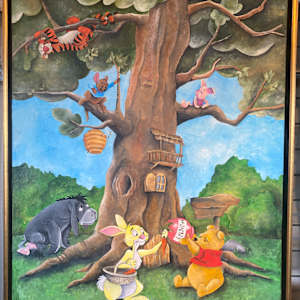 HONEY HARVEST ADVENTURE-POOH'S DELIGHT- by JACINTHE LACROIX. MASTER SCULPTOR AND ARTIST, Image 6.