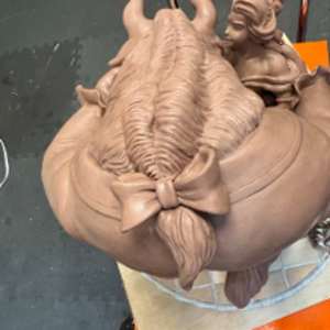 ENCHANTED WALTZ. A TALE AS OLD AS TIME. (BEAUTY AND THE BEAST) by JACINTHE LACROIX. MASTER SCULPTOR AND ARTIST, Image 8.