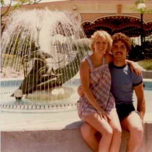 Marc and Jacinthe at Disney 45 years ago in 1981 on their Honnymood by JACINTHE LACROIX. MASTER SCULPTOR AND ARTIST, Image 7.