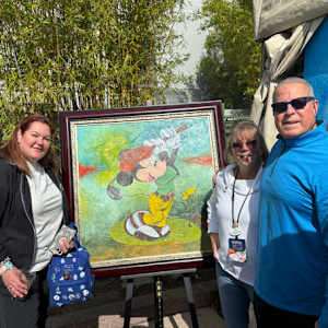 JACINTHE LACROIX. MASTER ARTIST AND SCULPTOR. EPCOT FESTIVAL ART THE ART MASTER PHOTO by JACINTHE LACROIX. MASTER SCULPTOR AND ARTIST, Image 9.