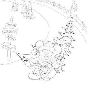 Mickey’s Tree Trek by Jacinthe Lacroix 
