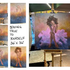 STAYING TRUE TO YOURSELF.  , by JACINTHE LACROIX. MASTER SCULPTOR AND ARTIST 