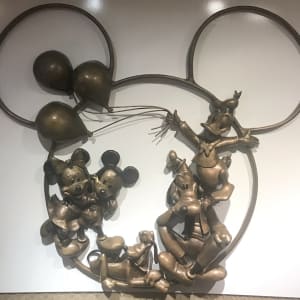 Mickey and Friends Balloons (Fab 5 Wall Relief) 5/20 ap by Jacinthe Lacroix 