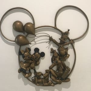 Mickey and Friends Balloons (Fab 5 Wall Relief) artist proof by Jacinthe Lacroix 