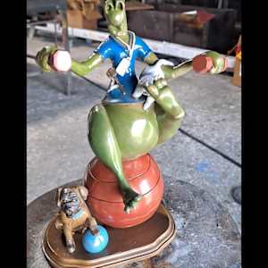 STRETCH & SMILE by Jacinthe Lacroix-Master Sculptor and Artist 