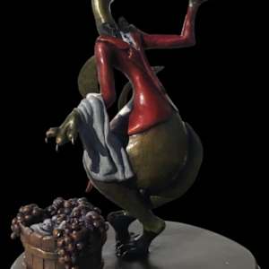 JACINTHE LACROIX. MASTER ARTIST AND SCULPTOR. NEW COLLECTOR AT THE EPCOT FESTIVAL OF THE ART OF LE SOMMELIER by JACINTHE LACROIX. MASTER SCULPTOR AND ARTIST 