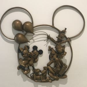 Mickey and Friends Balloons (Fab 5 Wall Relief) 5/20 ap by Jacinthe Lacroix 