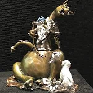 LOVE ME , LOVE ME NOT by JACINTHE LACROIX. MASTER SCULPTOR AND ARTIST 