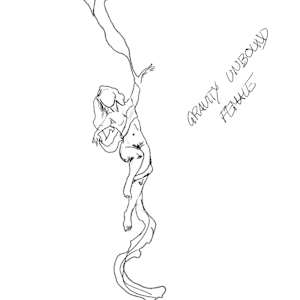 GRAVITY UNBOUND #2 SMALLER FEMALE by JACINTHE LACROIX. MASTER SCULPTOR AND ARTIST 