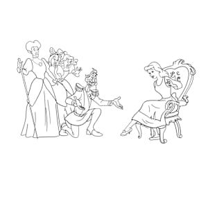 CINDERELLA’S STORY by JACINTHE LACROIX. MASTER SCULPTOR AND ARTIST, Image 6.