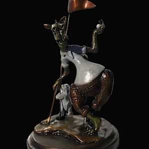 HOLE IN ONE by JACINTHE LACROIX. MASTER SCULPTOR AND ARTIST, Image 4.