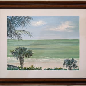 By the Sea by Dennis Shattuck  Image: Dennis Shattuck, By the Sea with frame