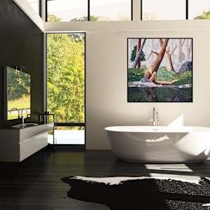 Deep Woods Reflection by Patricia Gould, Image 4.