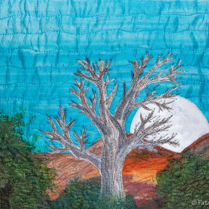 Moonrise, Jemez by Patricia Gould 