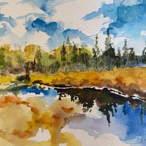 Mountain Lake by Carol Dixon