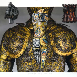 Armored For Today's Events 1064 by Linda Stein