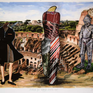 Armored For Today's Events 1067 by Linda Stein