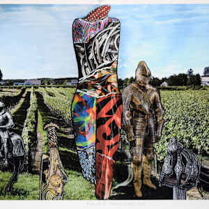 Armored For Today's Events 1068 by Linda Stein, Image 2.