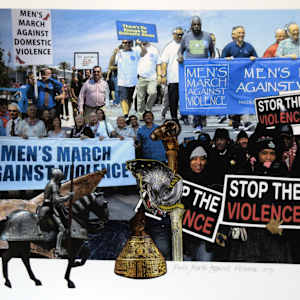 Men's March Against Violence 1079 by Linda Stein, Image 2.