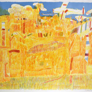 Landscape with Airplane by Carmen Cicero
