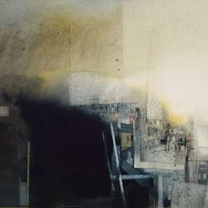 Cityscape roof study by Donald Stoltenberg, Image 3.