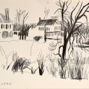 Snow Landscape by Fairfield Porter