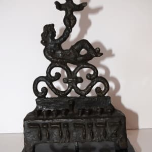 Untitled (Menorah) by Chaim Gross